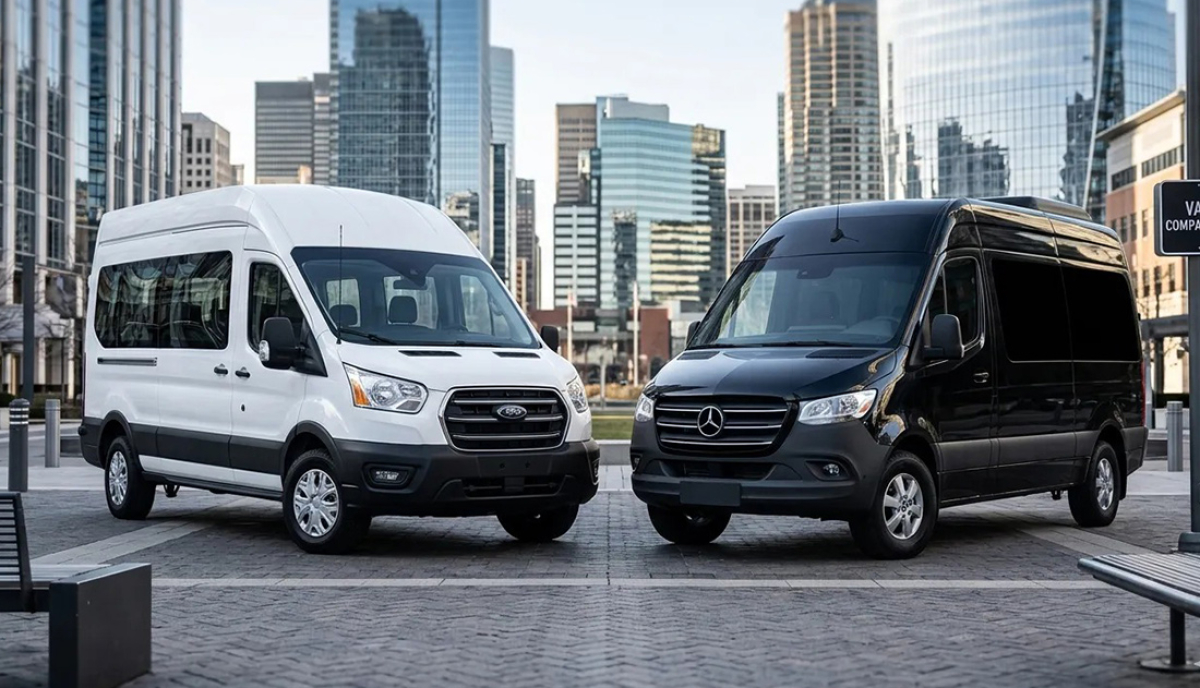 Ford Transit vs. Mercedes Sprinter: Which 12-Passenger Van Should You Rent?